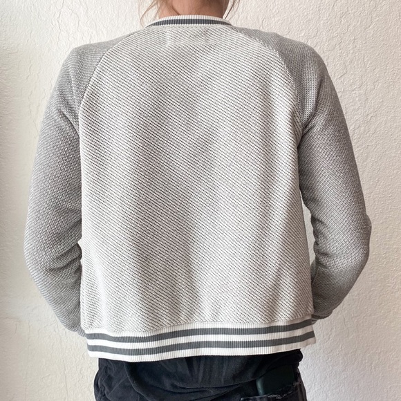 Jack by BB Dakota Grey Zip Up Sports Style Jacket - Picture 3 of 7